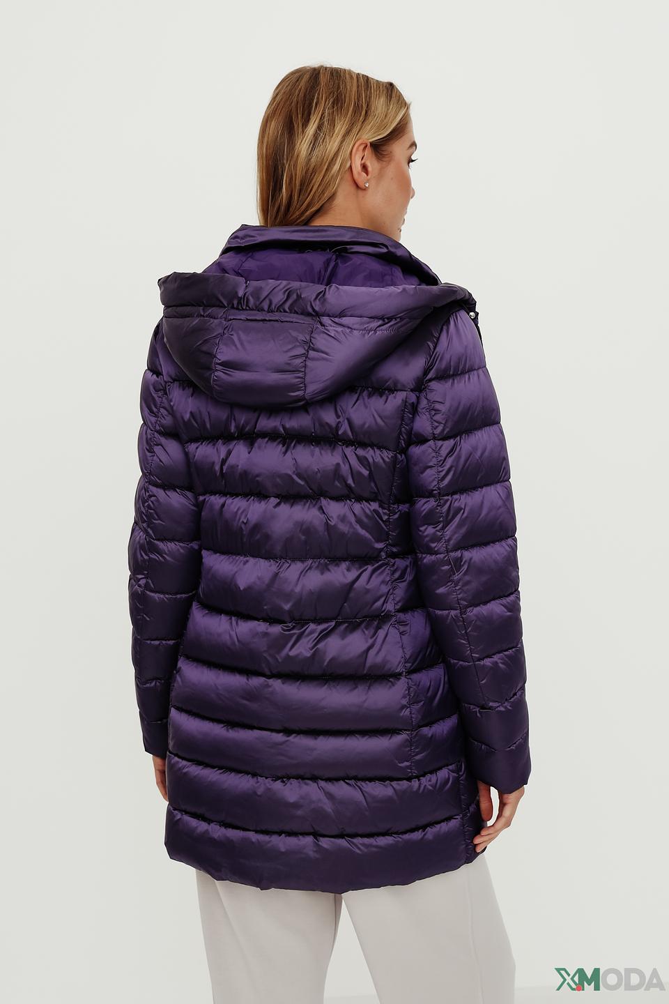 Куртка Bugatti стеганая фиолетовая