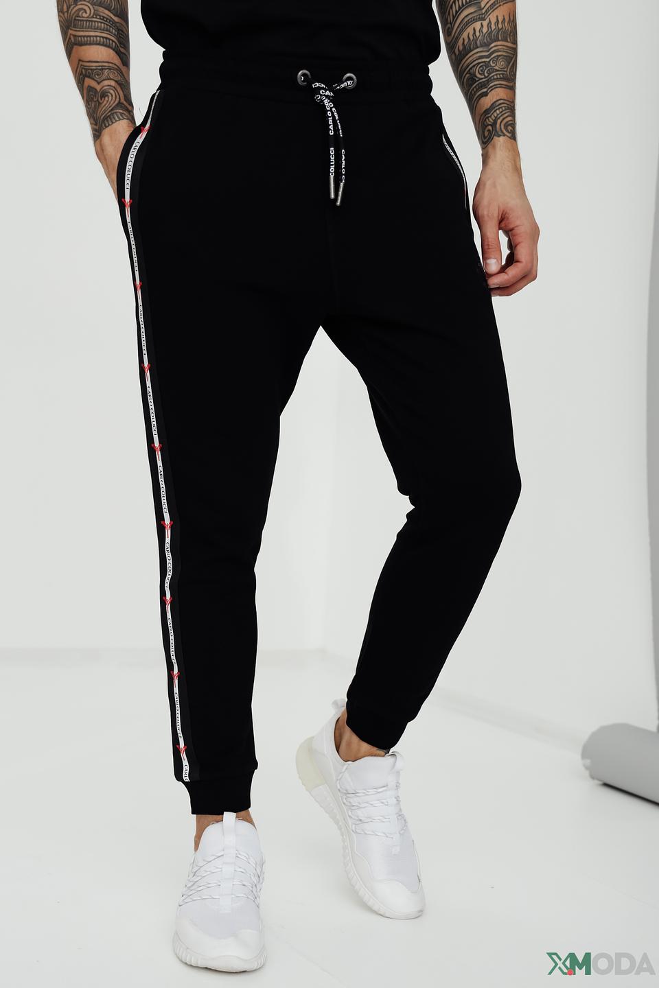 Спортивные брюки Carlo Colucci чёрные