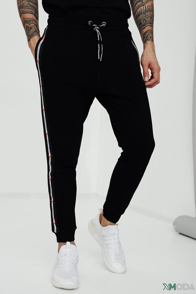 Спортивные брюки Carlo Colucci чёрные