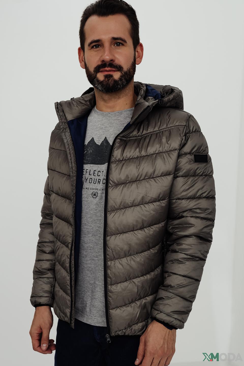 Куртка Basefield стеганая серая