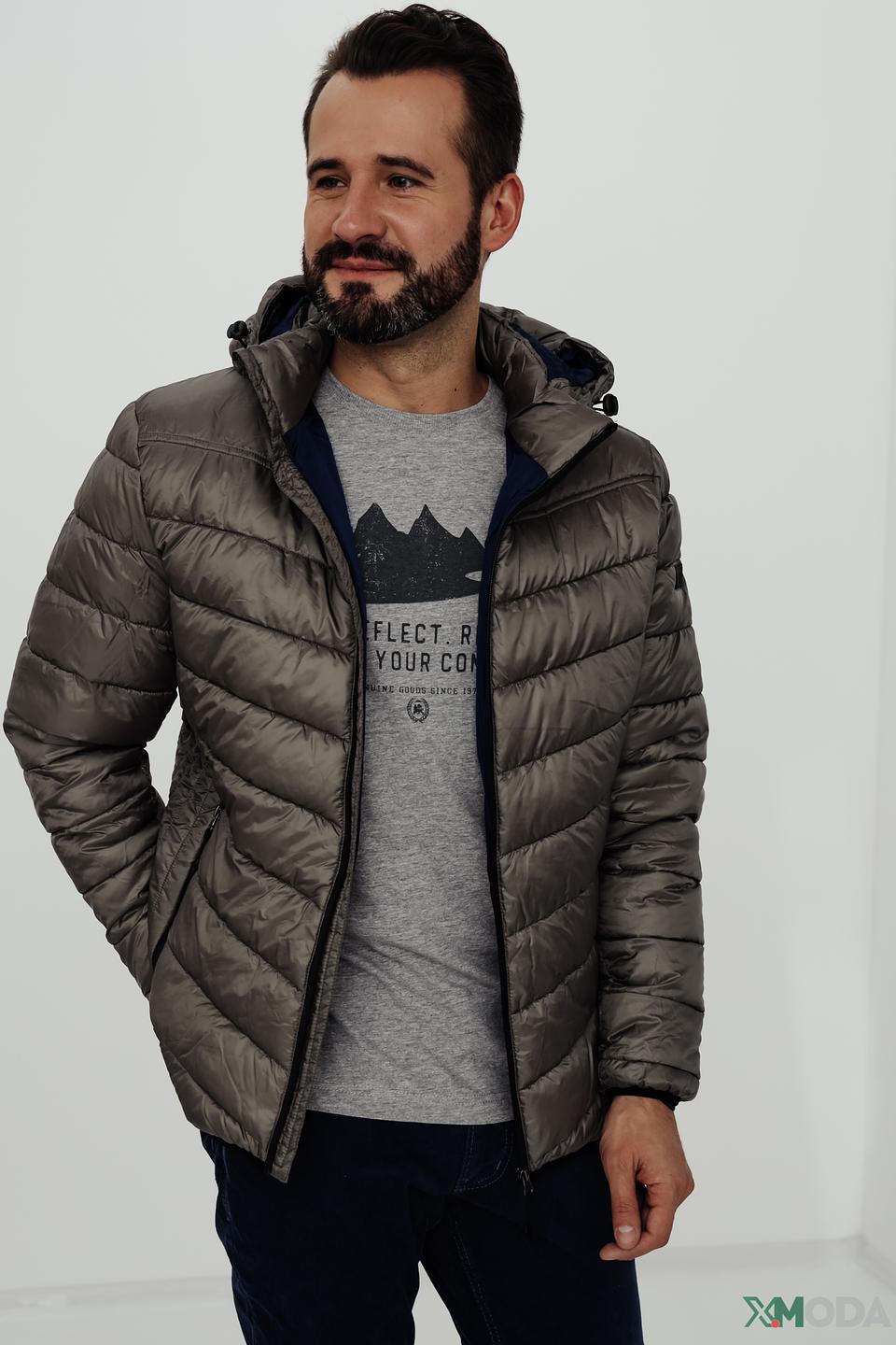 Куртка Basefield стеганая серая