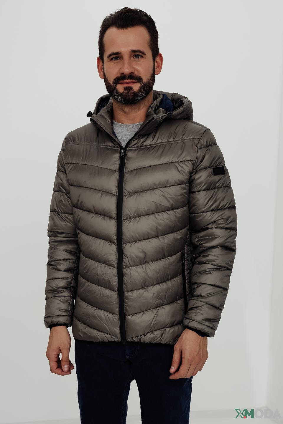 Куртка Basefield стеганая серая