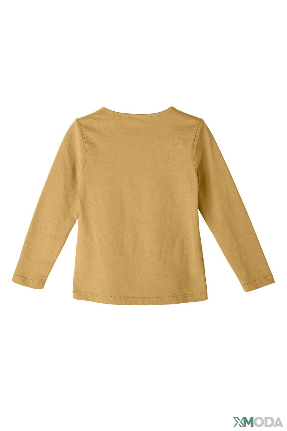 Джемпер s.Oliver с рисунком горчичный