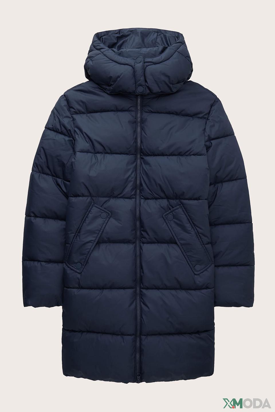 Куртка стеганая Tom Tailor темно-синяя