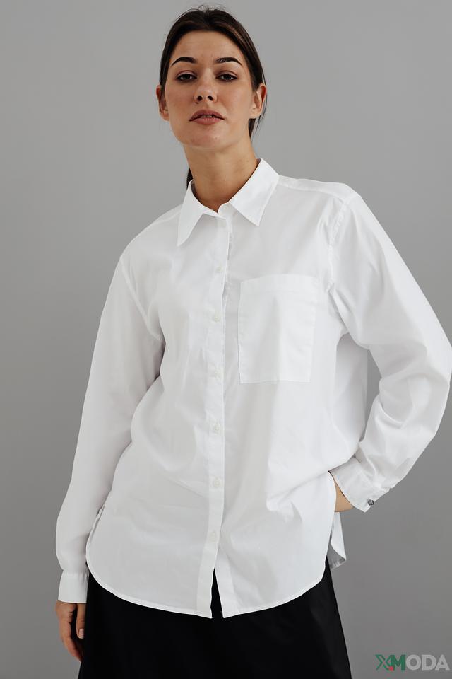 Рубашка Be Yourself оверсайз белая