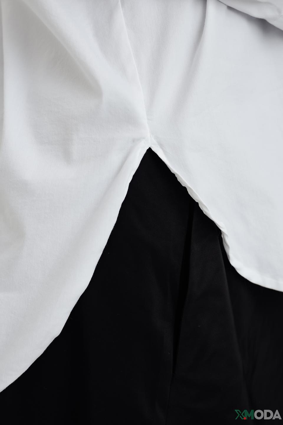 Рубашка Be Yourself оверсайз белая