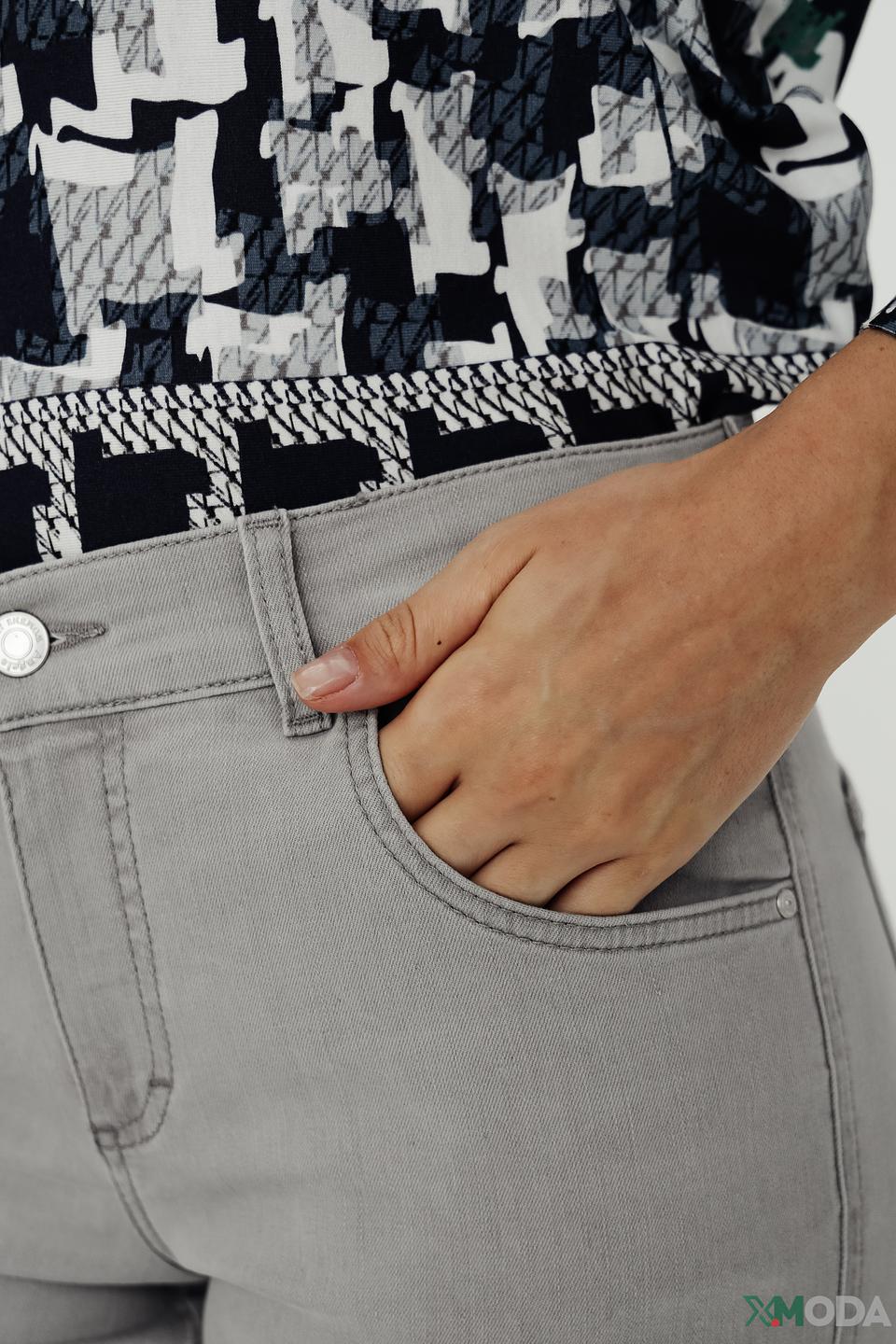 Джинсы Angels серые прямые