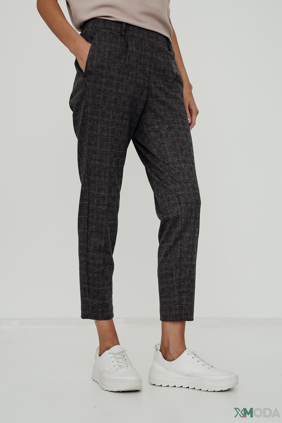 Брюки клёш Tom Tailor в клетку