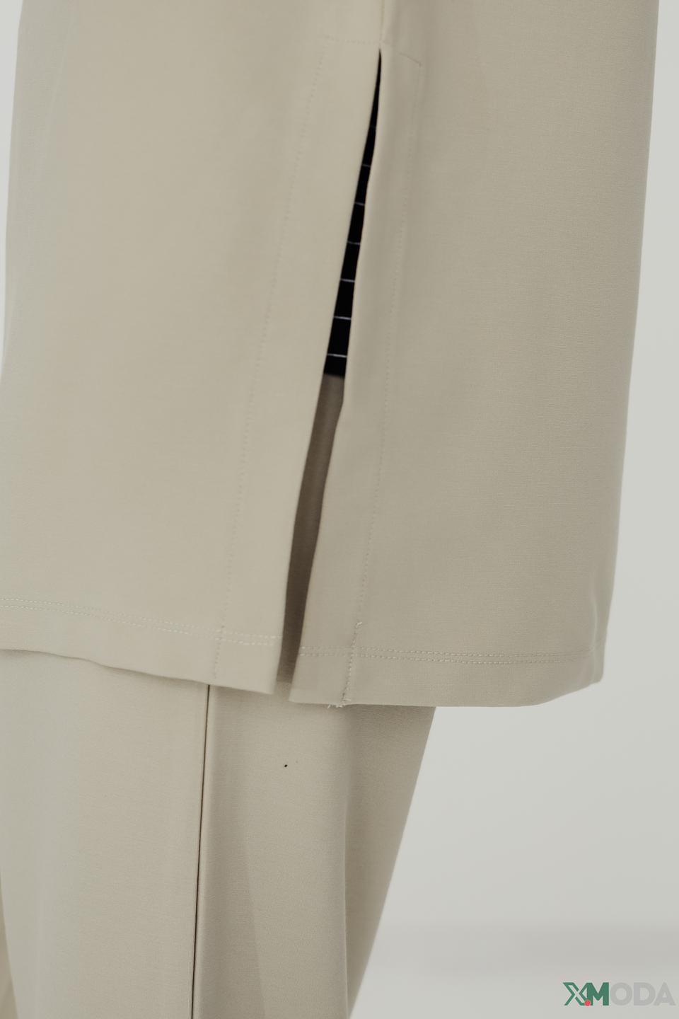 Жилет Taifun с капюшоном бежевый