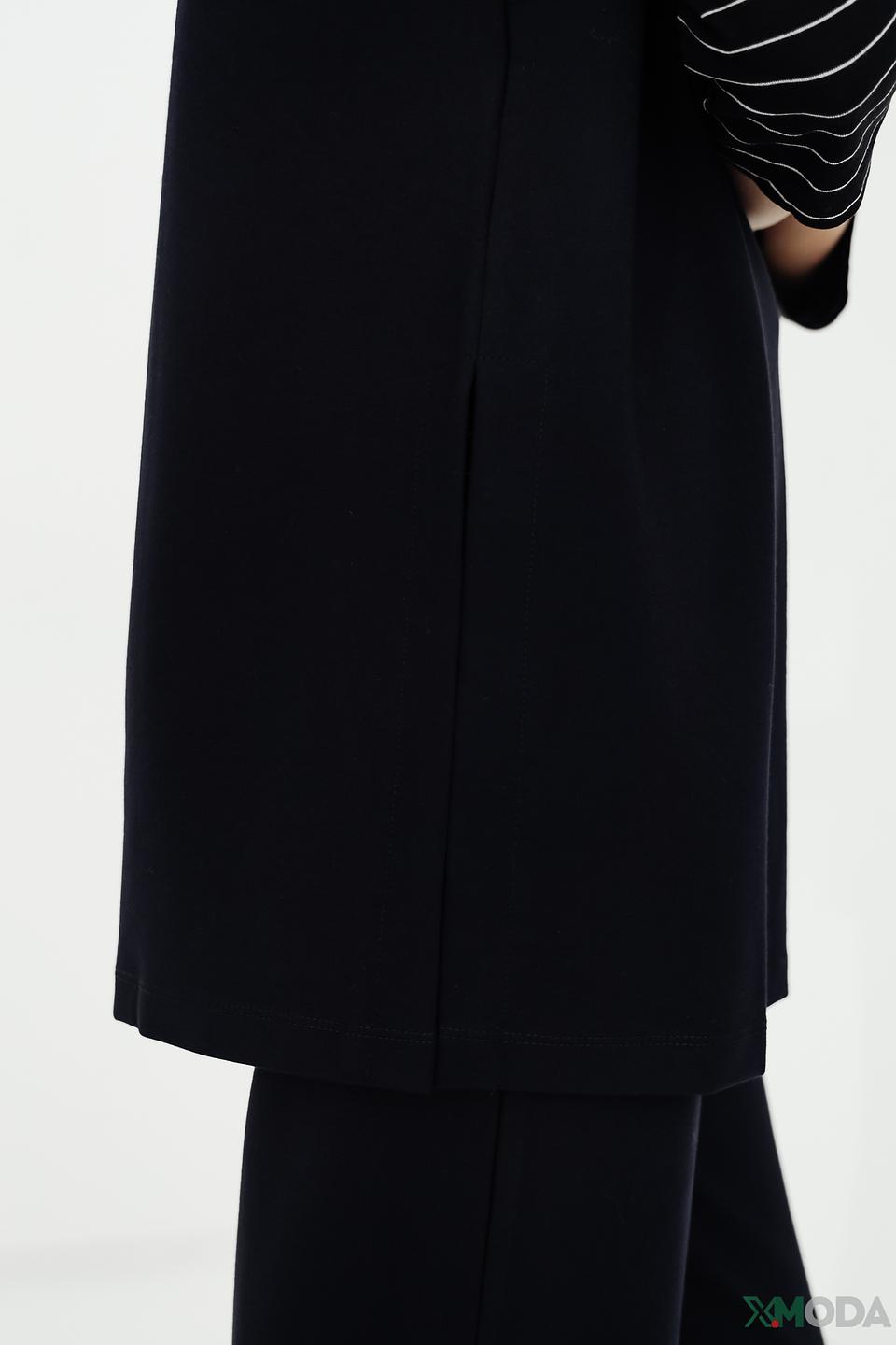 Жилет Taifun с полосками чёрный