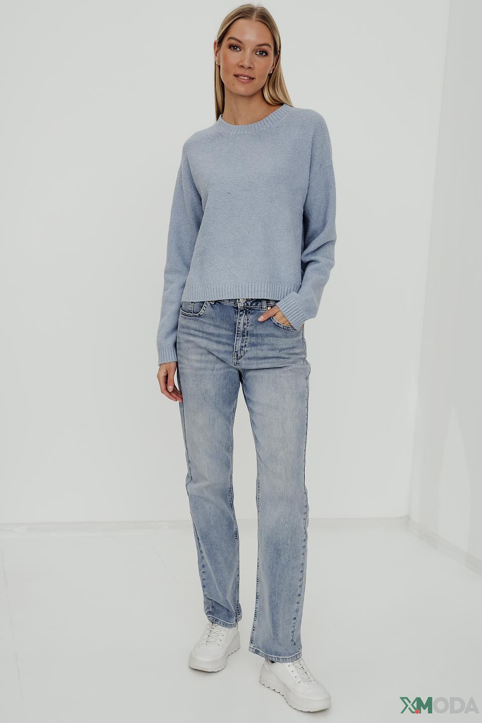 Пуловер Cinque голубой