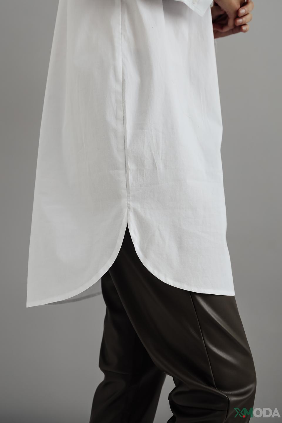 Рубашка Catnoir оверсайз белая