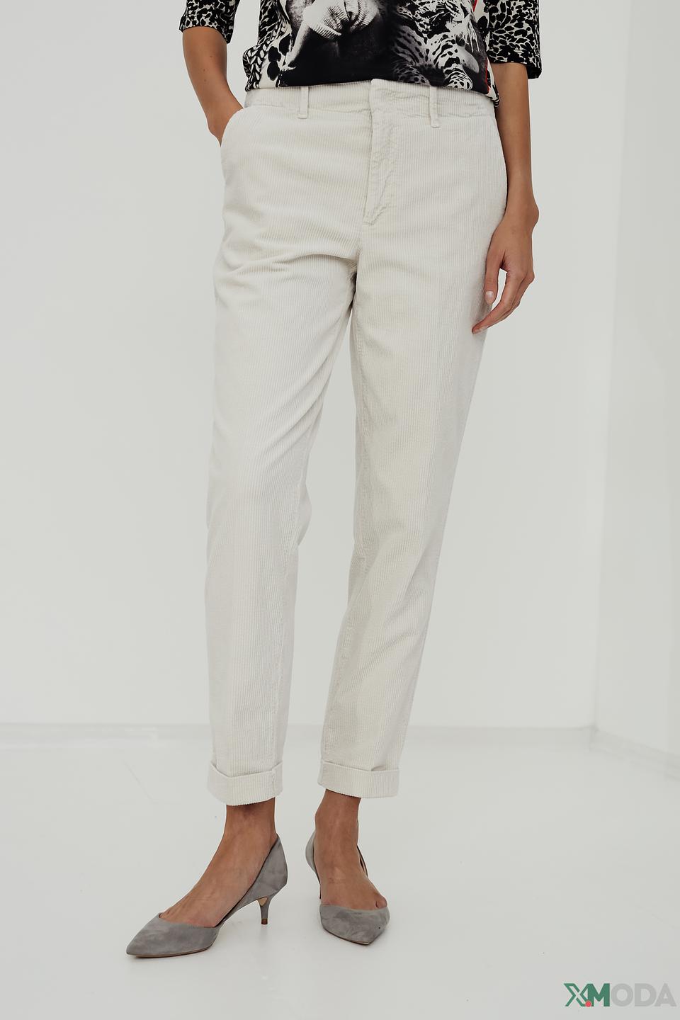 Брюки кюлоты Oui бежевые