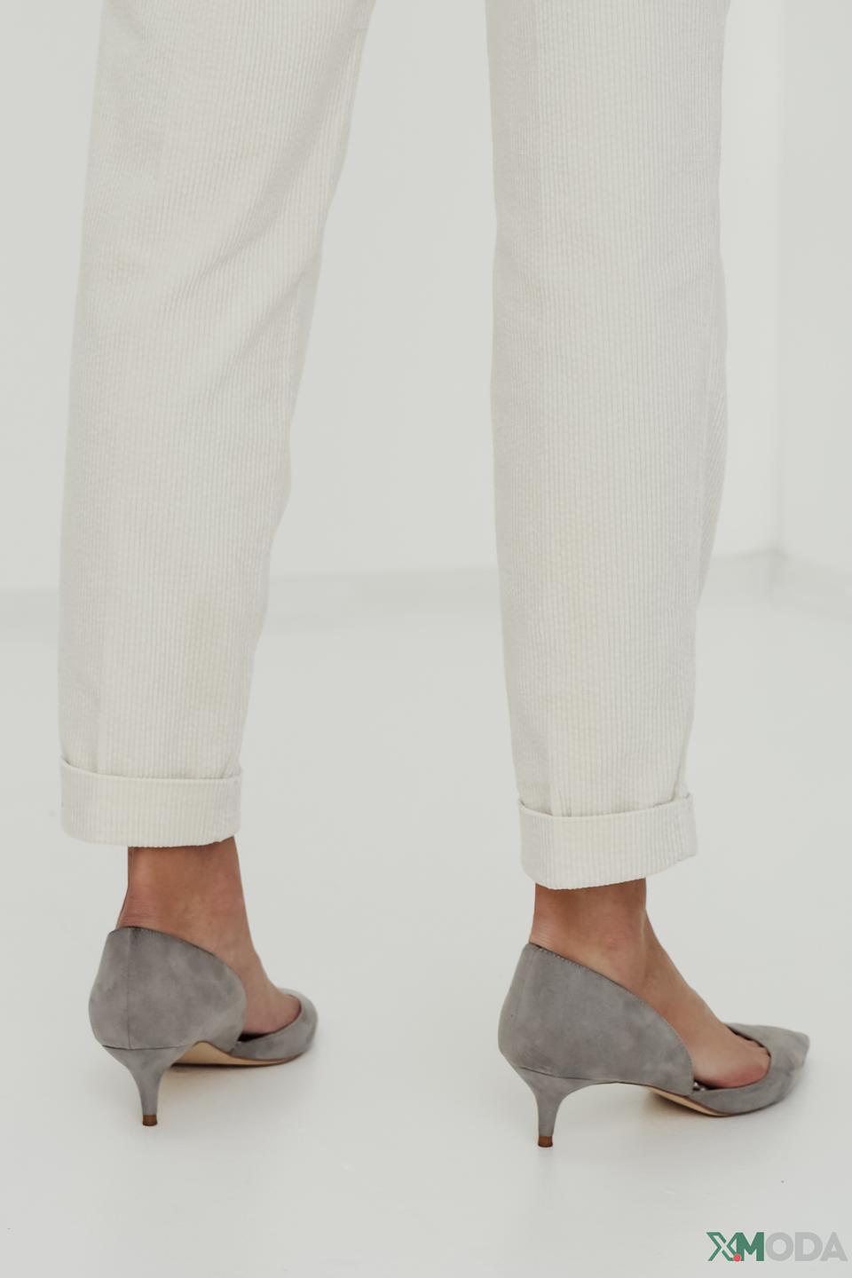 Брюки кюлоты Oui бежевые