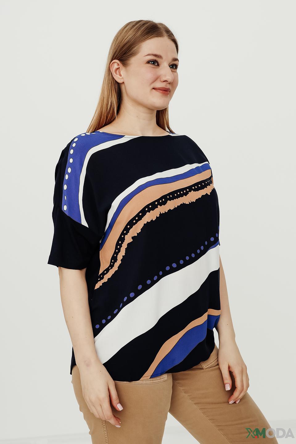 Блуза Via Appia полоска