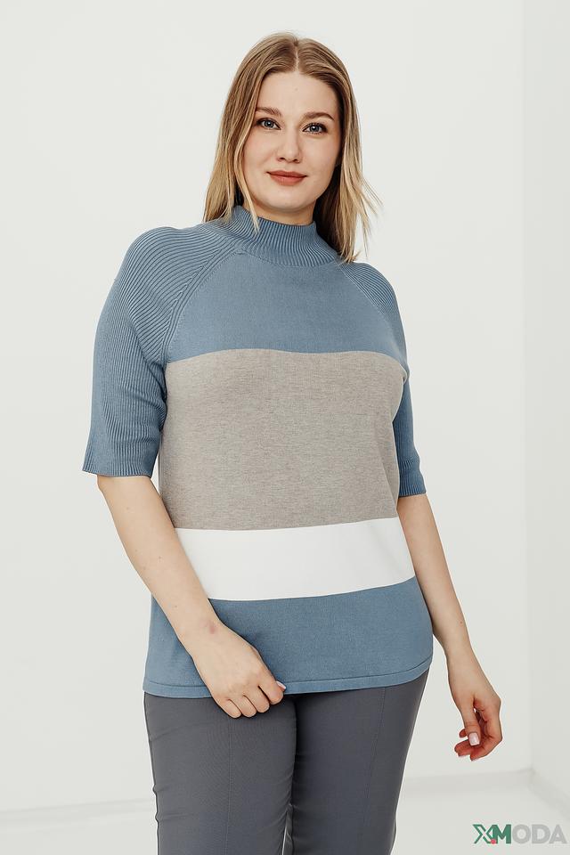 Пуловер Gerry Weber комбинированный голубой