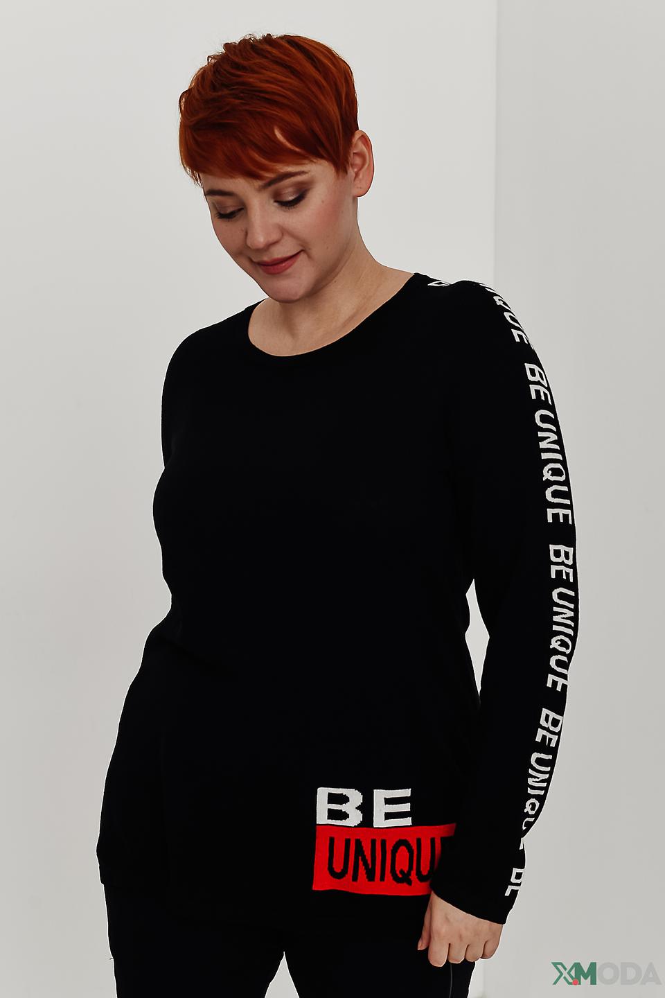 Пуловер Doris Streich с надписью