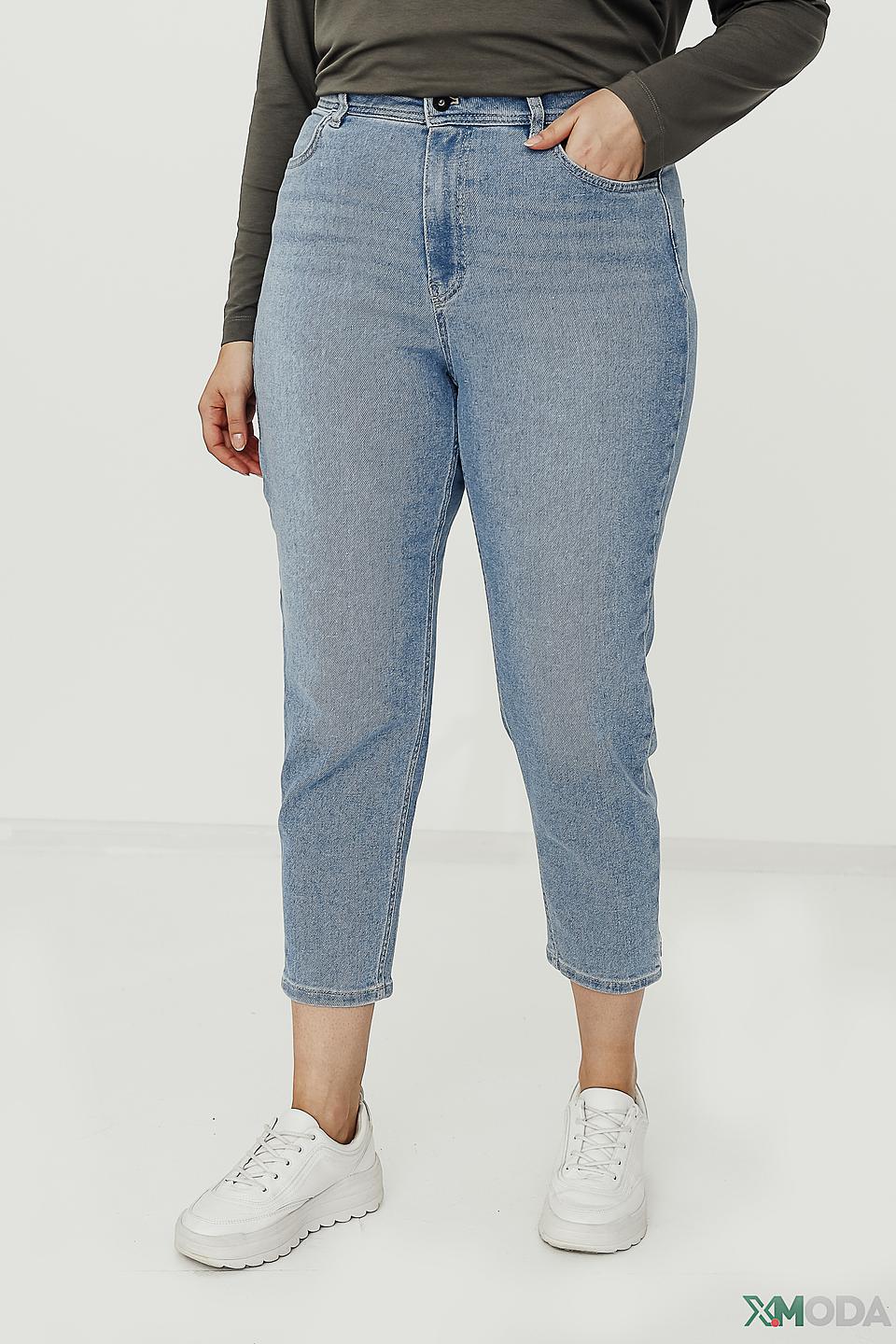 Джинсы Taifun mom fit голубые