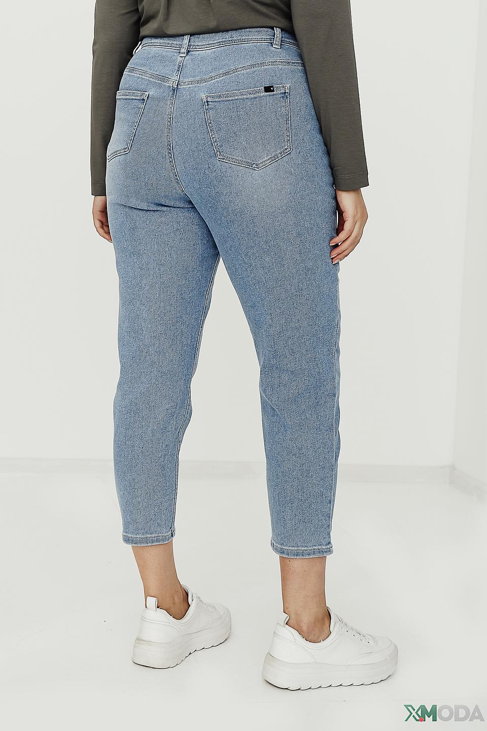 Джинсы Taifun mom fit голубые