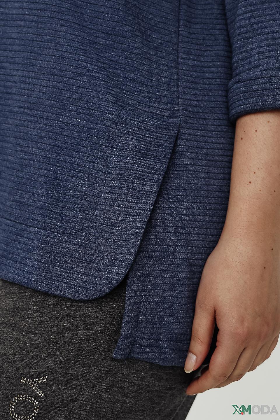 Пуловер Doris Streich с рукавом 3/4 синий