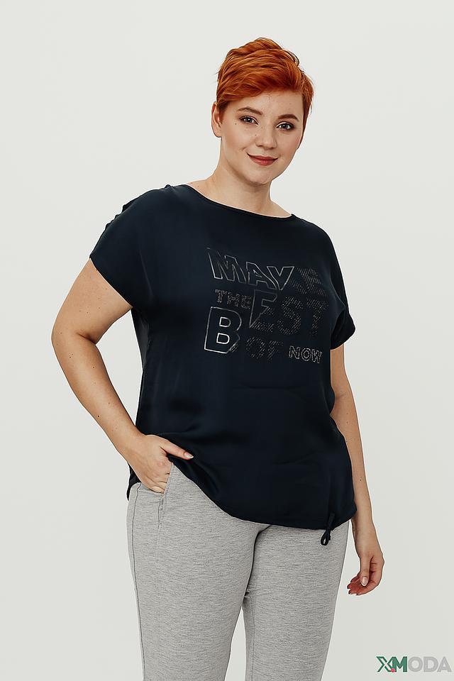 Блуза Gerry Weber с принтом чёрная