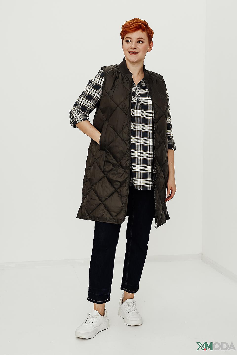 Жилет Gerry Weber стеганый оливковый