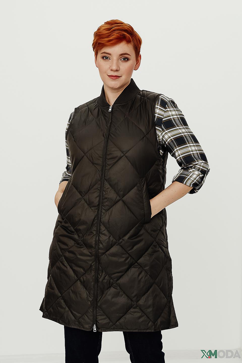 Жилет Gerry Weber стеганый оливковый