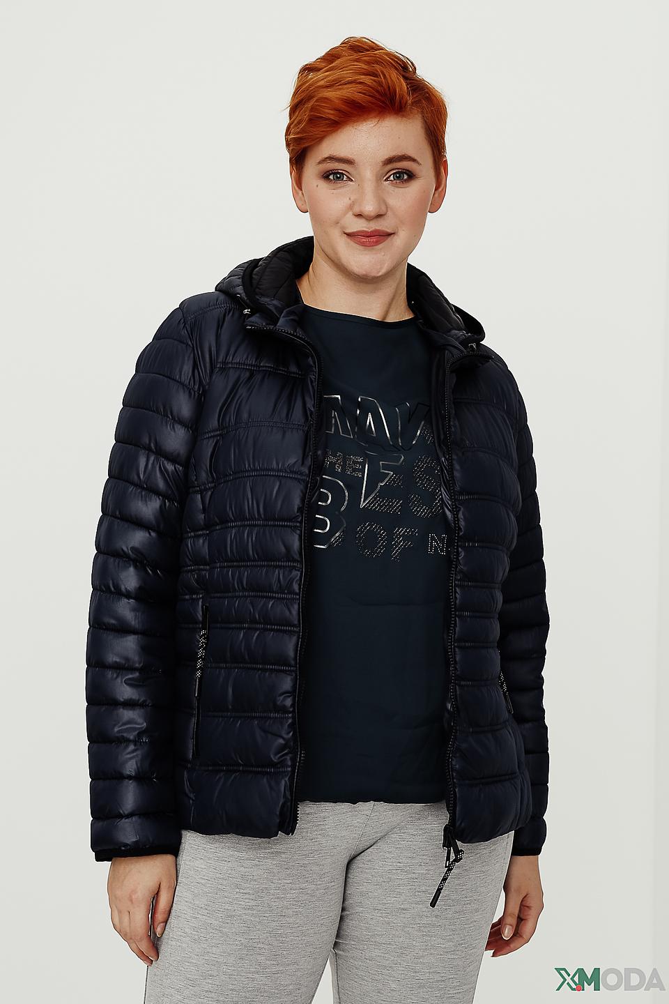 Куртка Lebek стеганая синяя