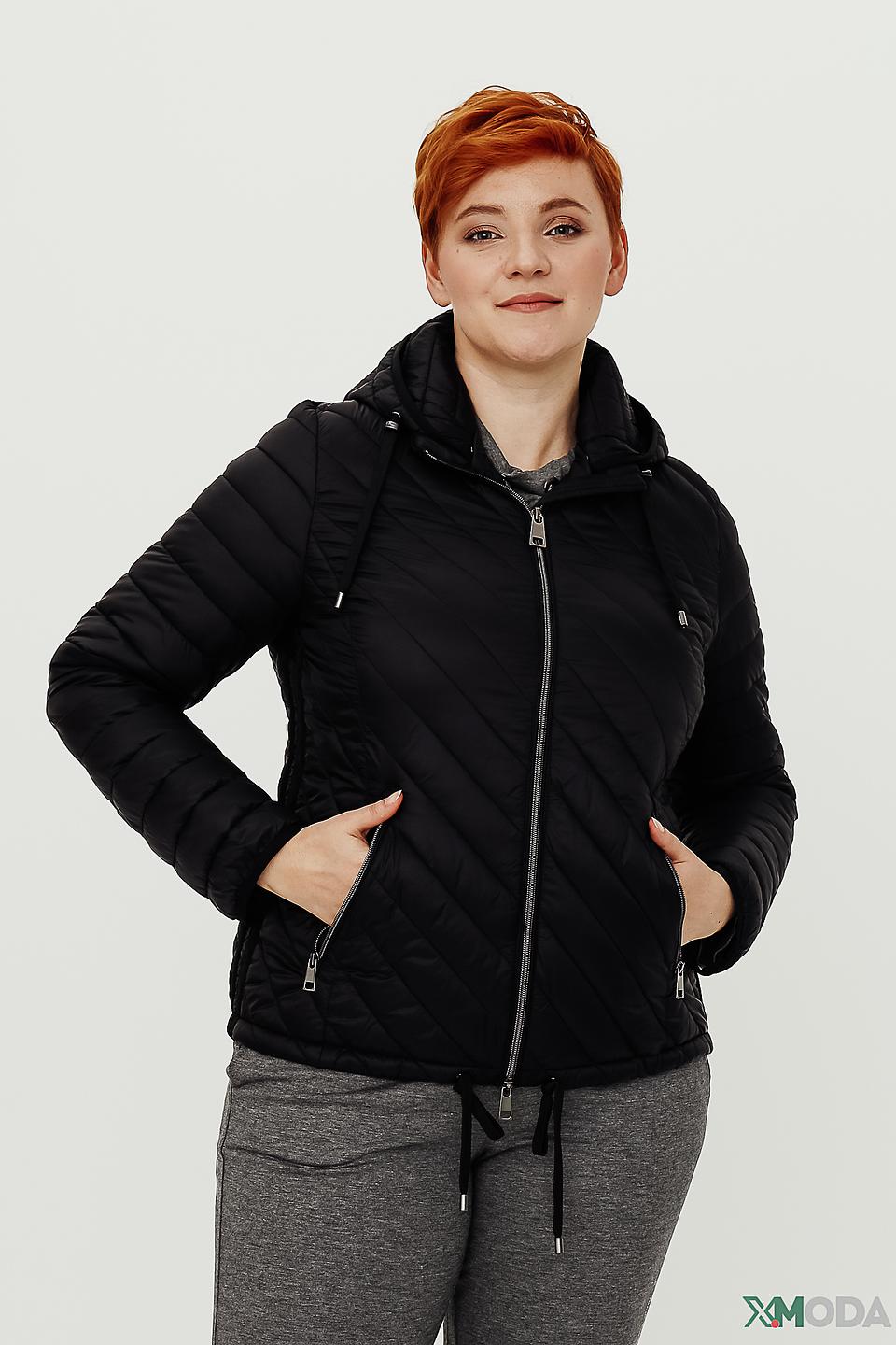 Куртка Lebek стеганая чёрная