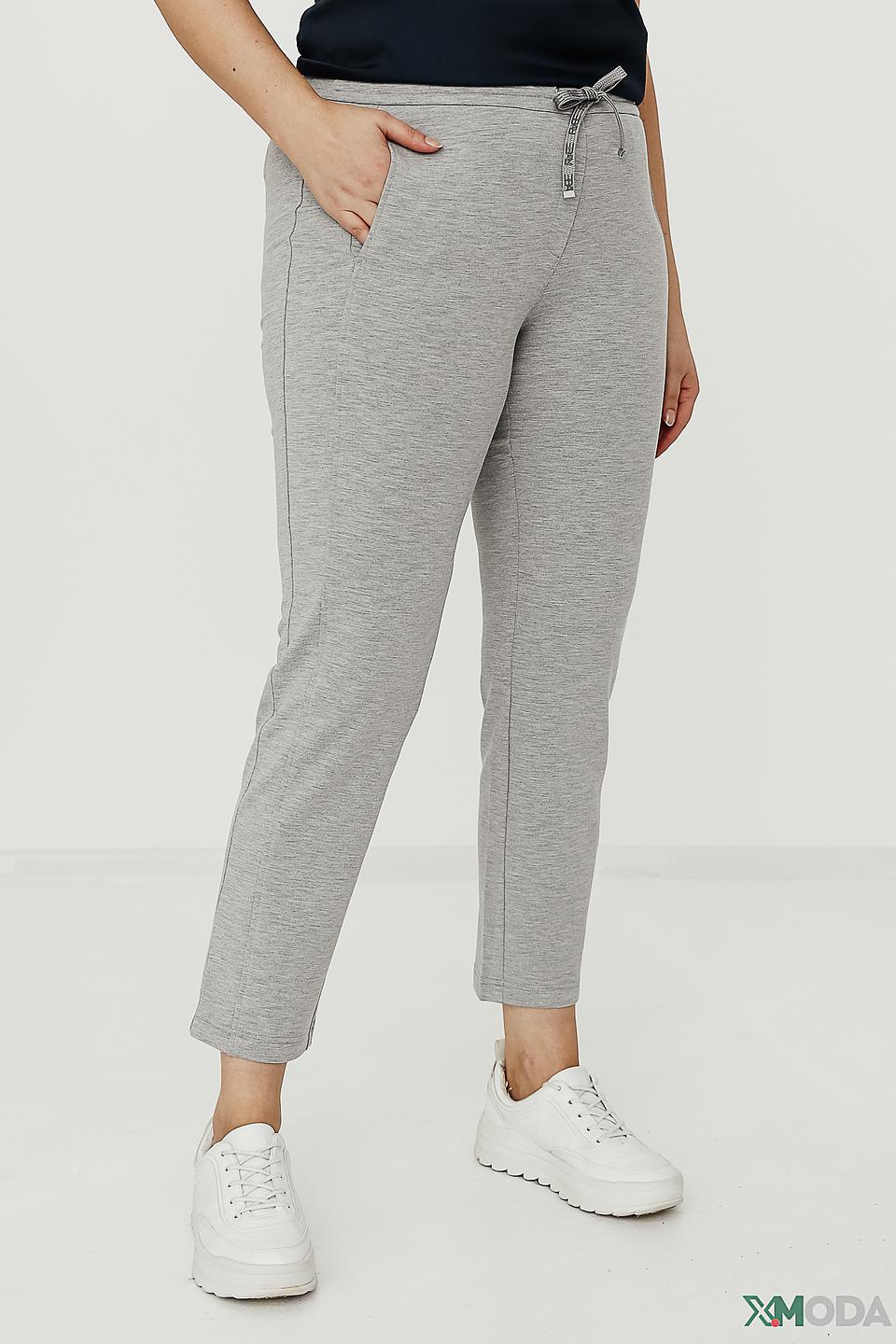 Брюки трикотажные Rabe collection серые