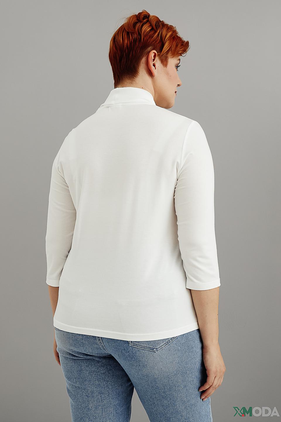 Блуза Frank Walder с завязкой белая