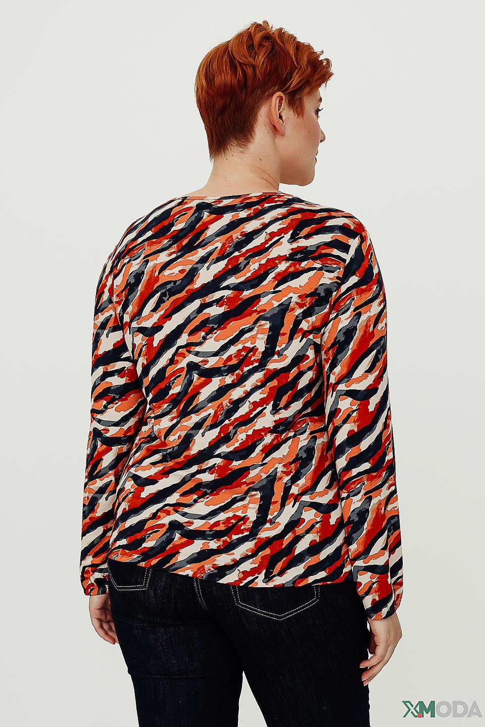 Блуза Lebek с принтом