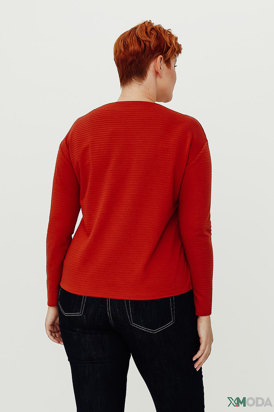 Пуловер Lebek с пуговицами