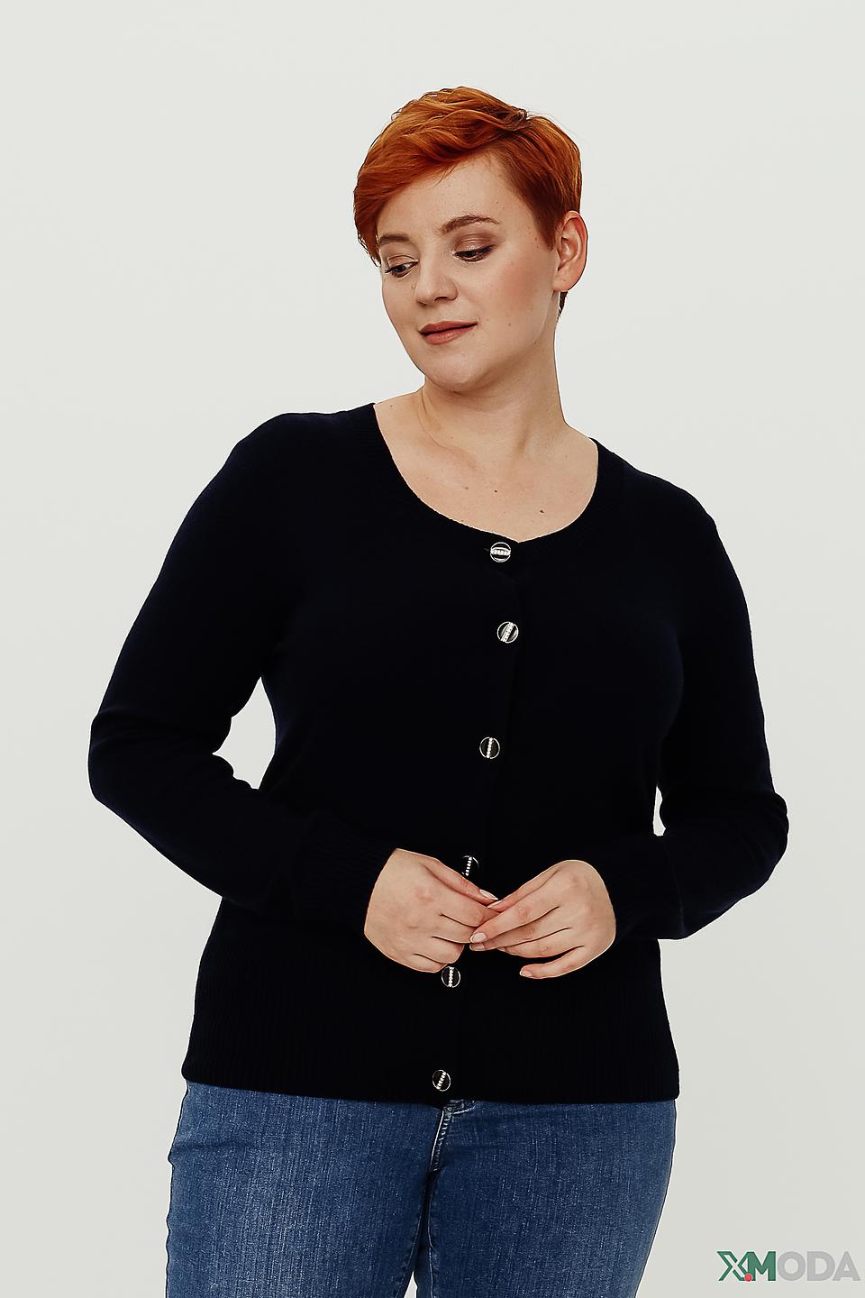 Жакет Pezzo чёрный с пуговицами