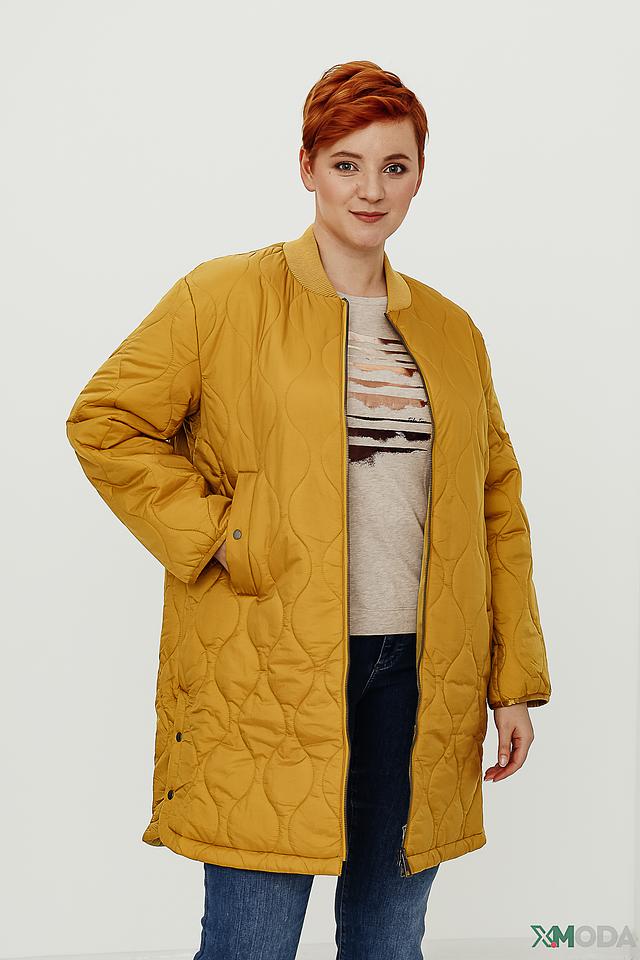 Куртка Gerry Weber стеганая горчичная