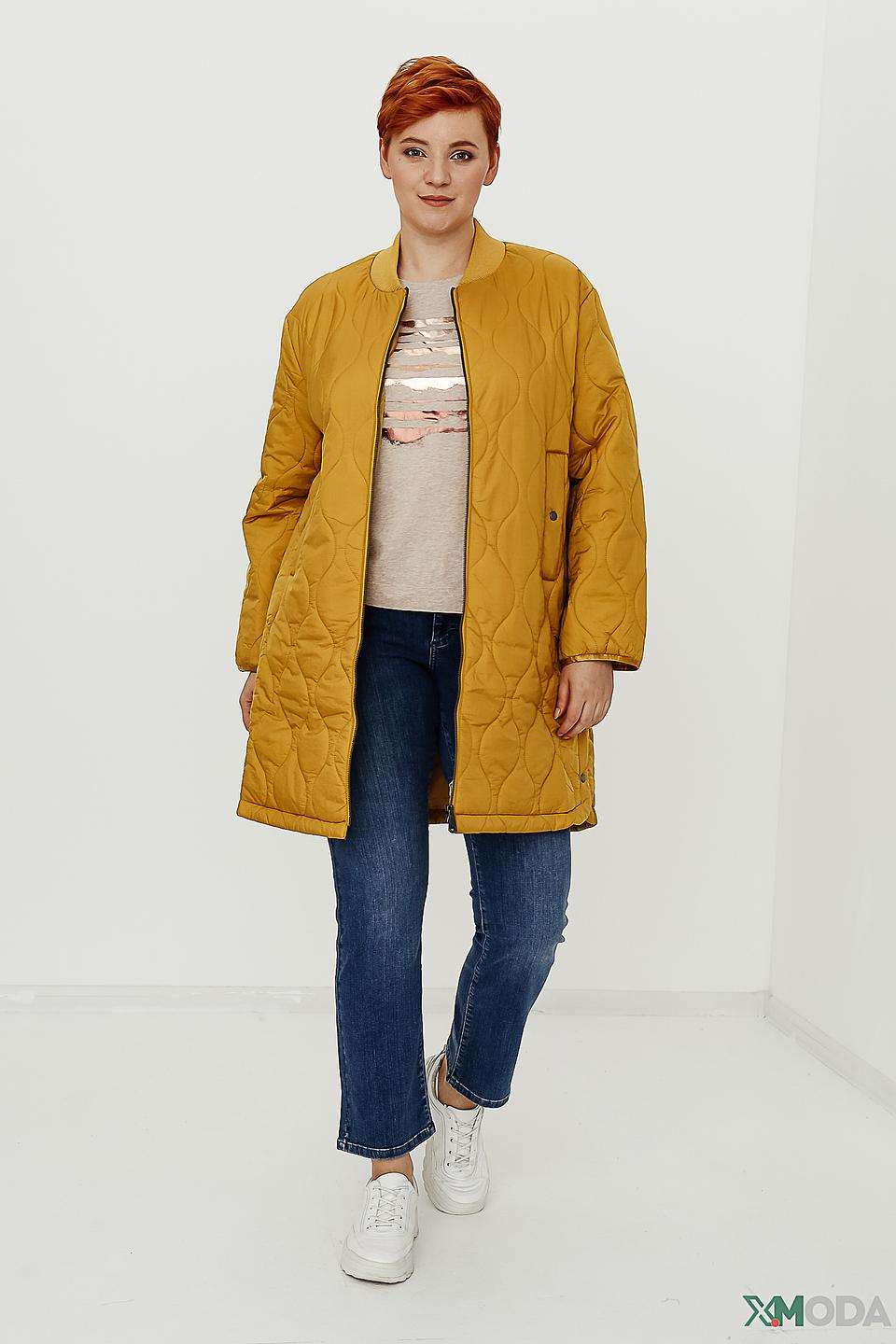 Куртка Gerry Weber стеганая горчичная