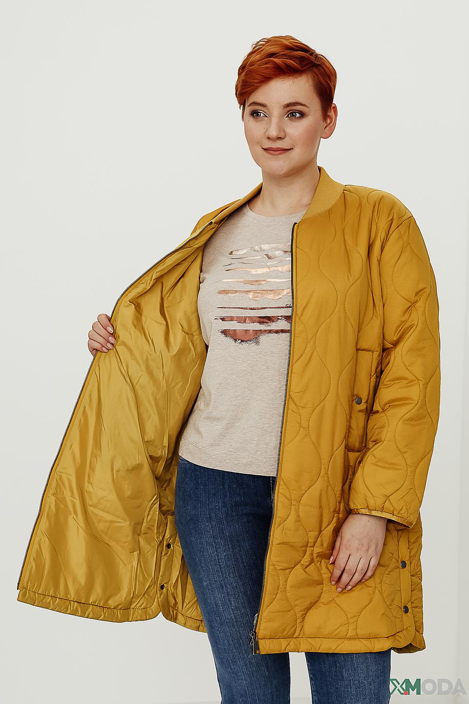 Куртка Gerry Weber стеганая горчичная