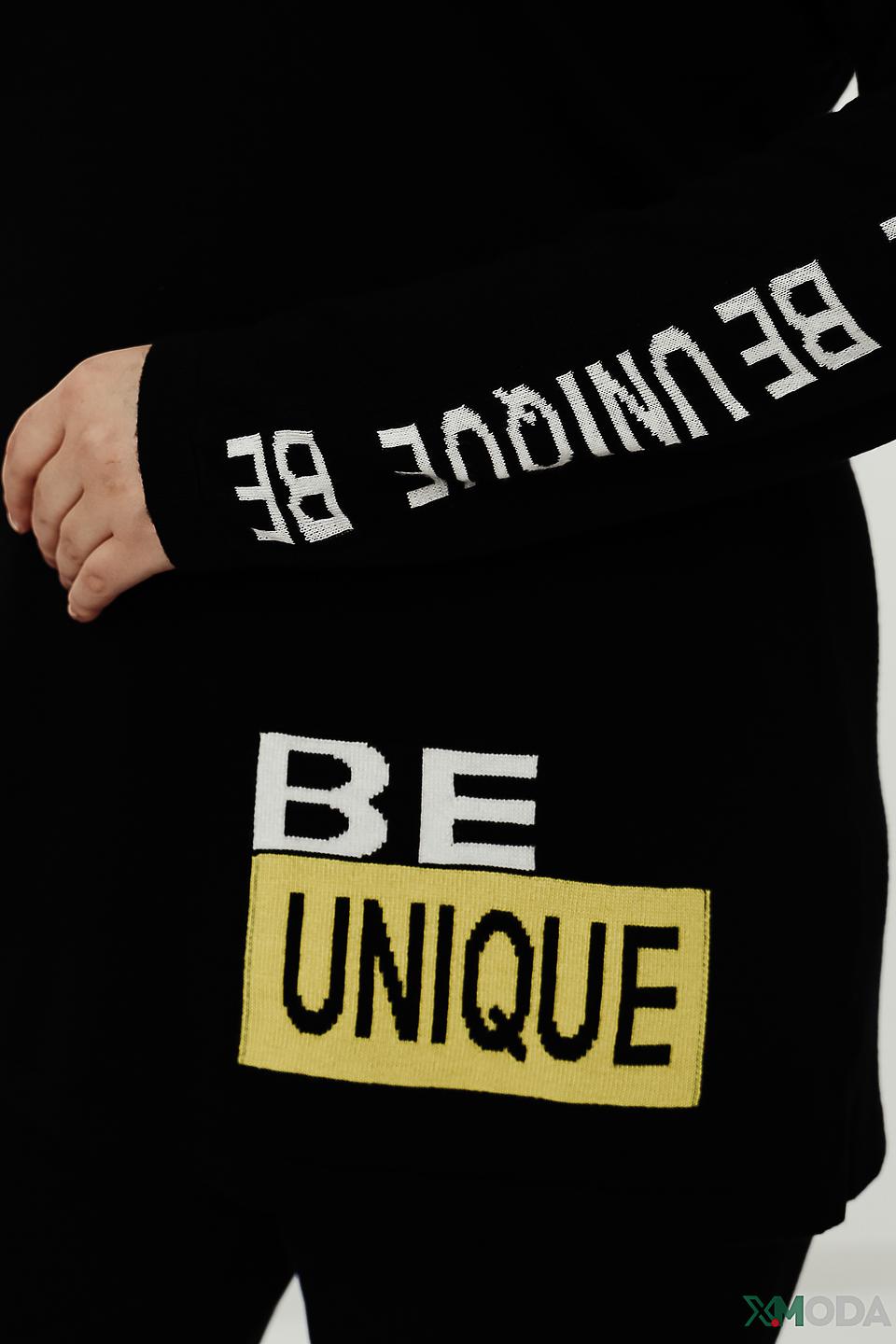 Пуловер Doris Streich с принтом чёрный