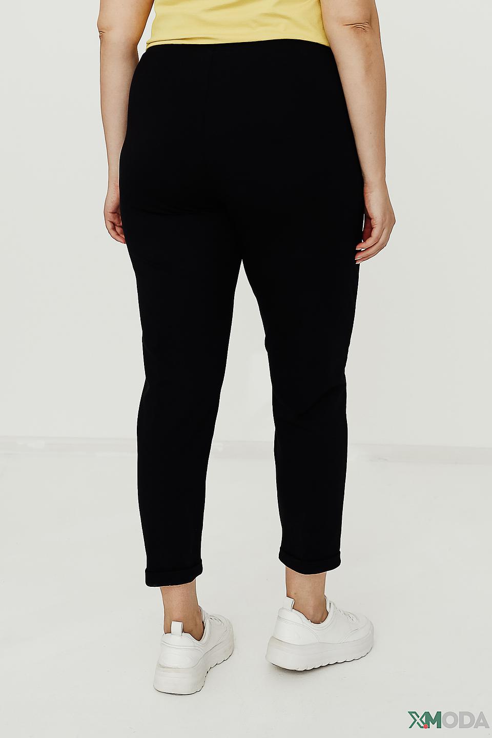 Брюки трикотажные Doris Streich черные