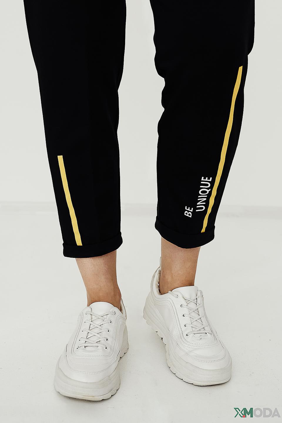 Брюки трикотажные Doris Streich черные