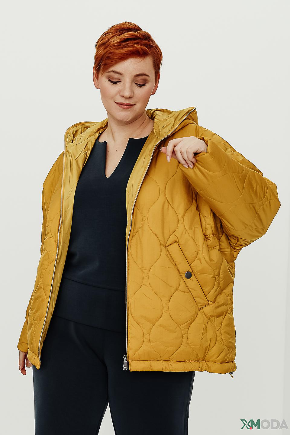 Куртка Gerry Weber стеганая горчичная