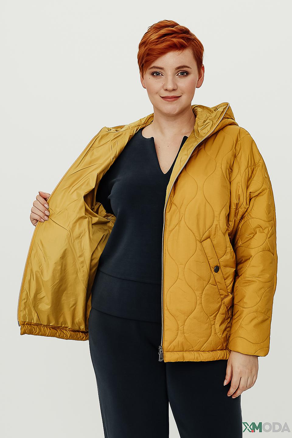 Куртка Gerry Weber стеганая горчичная