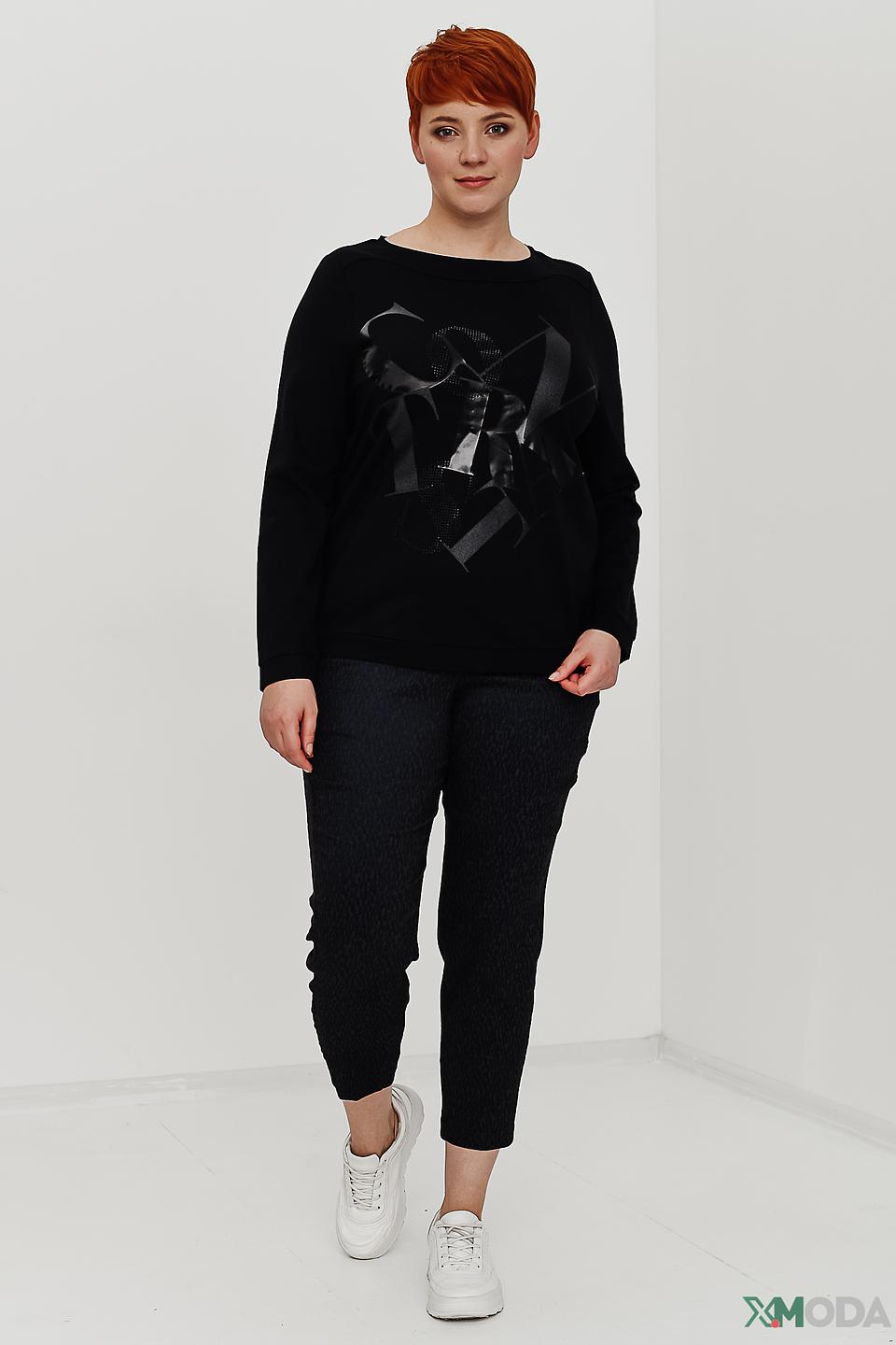 Брюки Samoon с текстурой