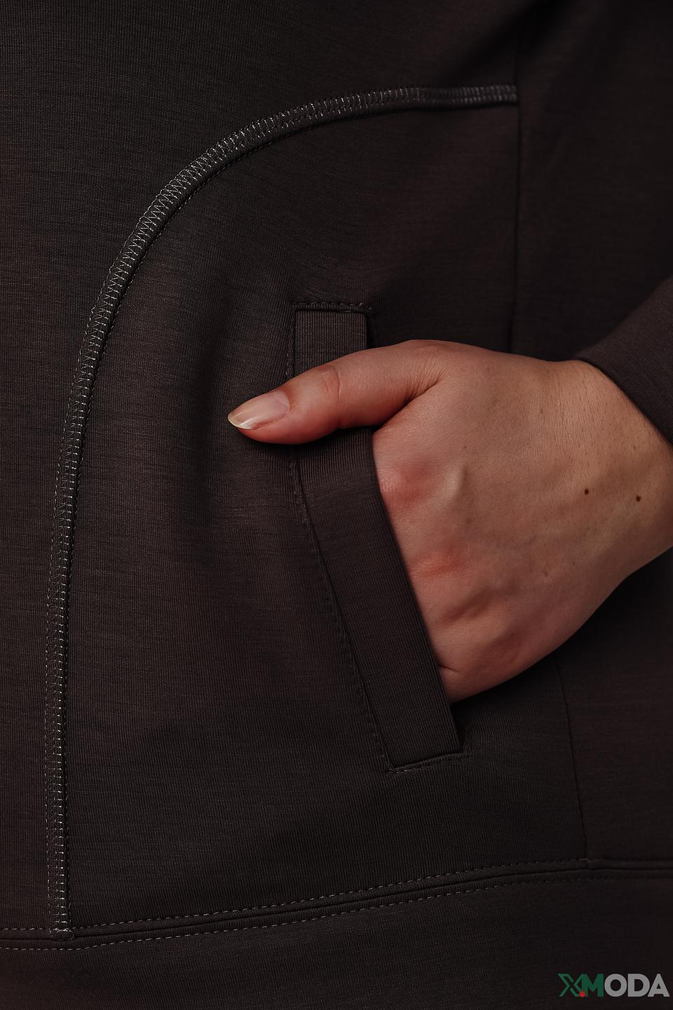 Толстовка Thomas Rabe серая на молнии