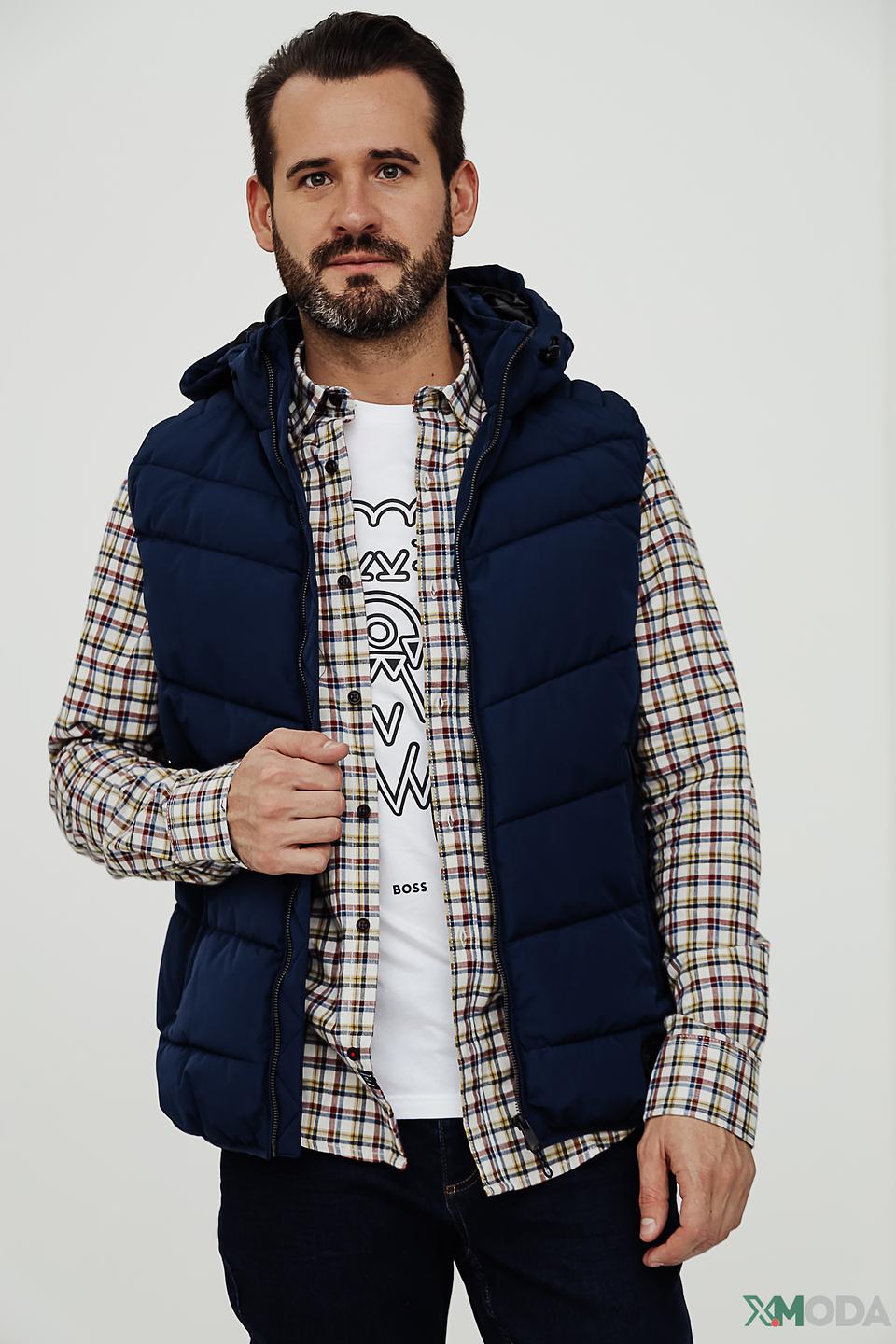 Жилет Sea Barrier стеганый синий