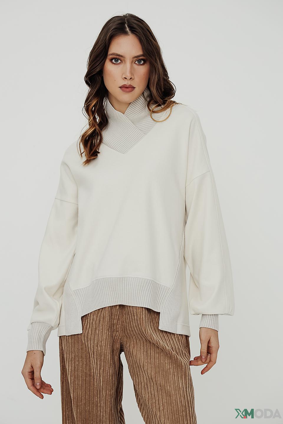 Джемпер D. Exterior с воротником