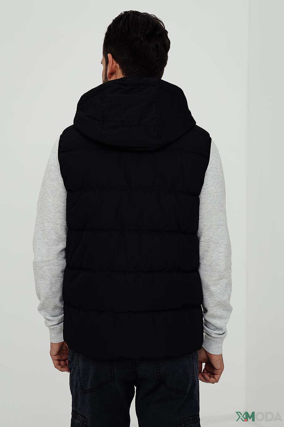 Жилет Bugatti стеганый черный