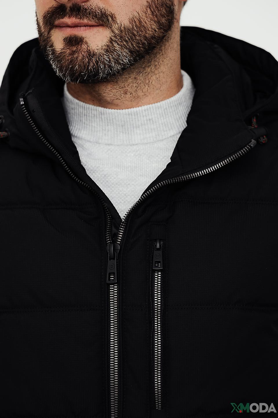 Жилет Bugatti стеганый черный