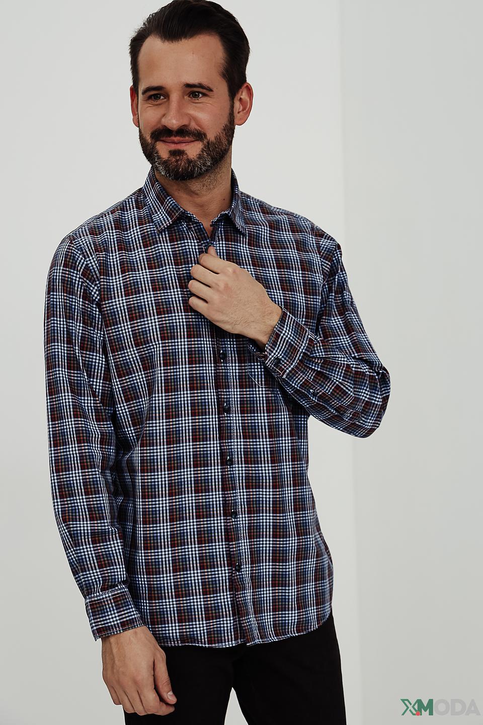 Рубашка дл Marvelis в клетку