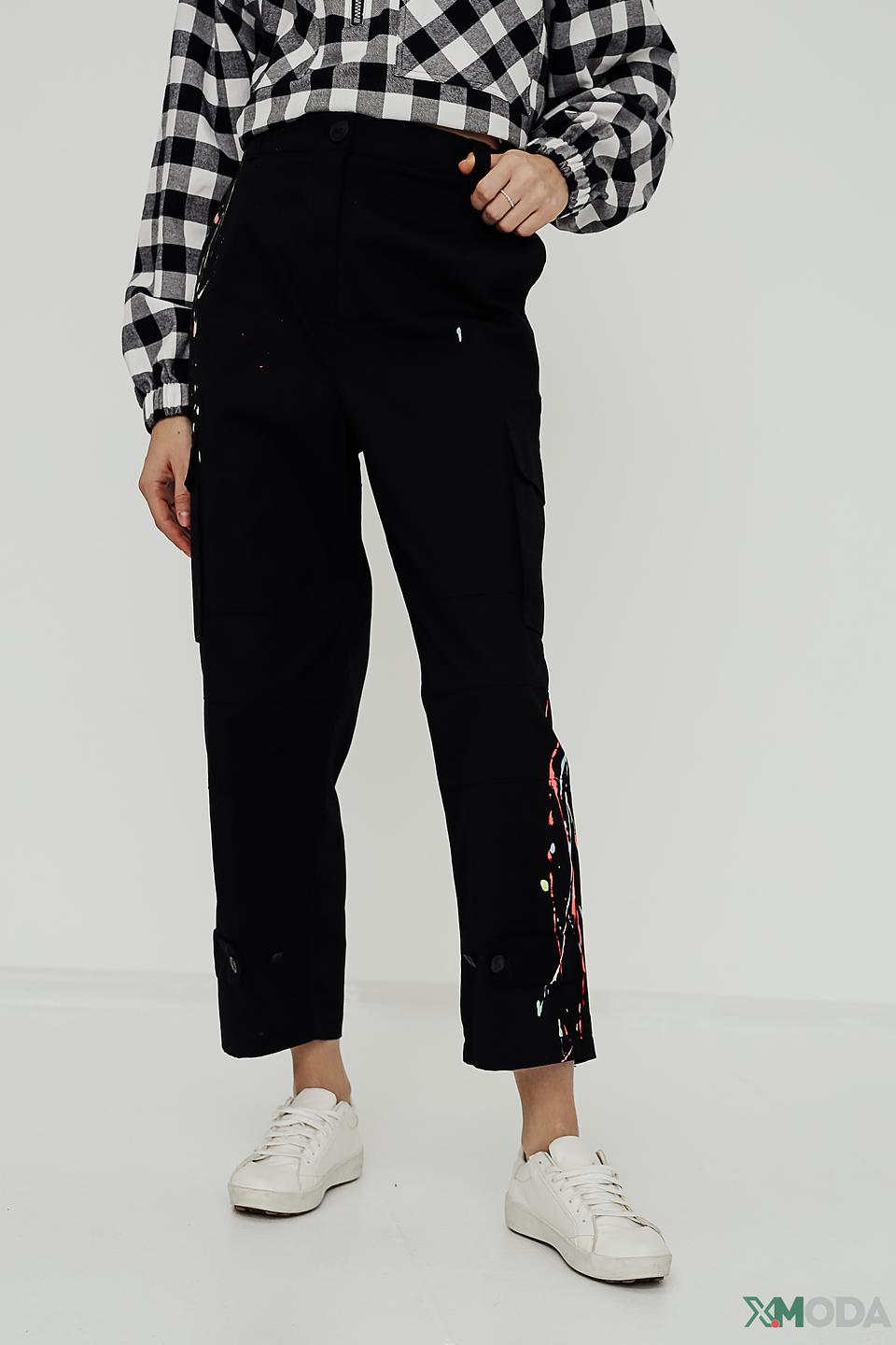 Брюки карго Twin Set чёрные